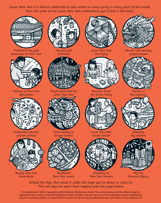 9781803701110 Usborne Lunar New Year Magic Painting Book [6]