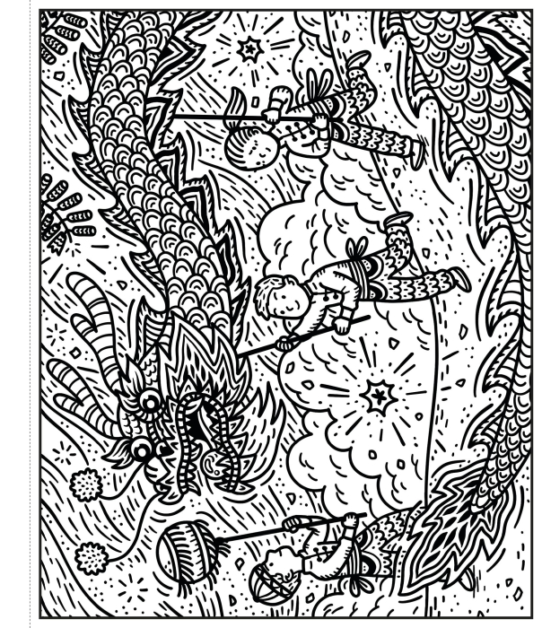 9781803701110 Usborne Lunar New Year Magic Painting Book [4]