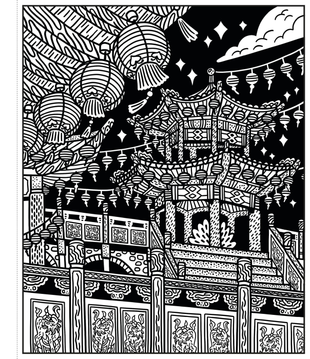 9781803701110 Usborne Lunar New Year Magic Painting Book [2]