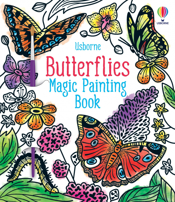 9781474986199 Usborne Butterflies Magic Painting Book [1]
