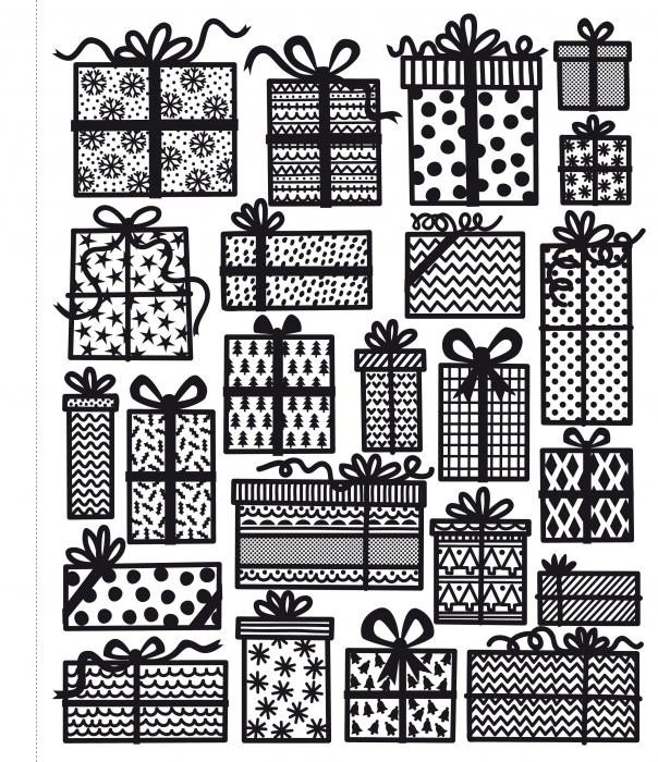 Carte de pictat cu apa "Magic painting book Christmas", Usborne [4]