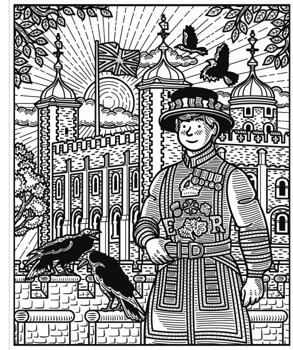9781803701127 Usborne London Magic Painting Book [4]