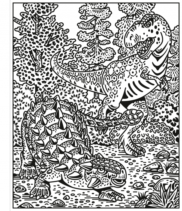 9781474933421 Usborne T. Rex Magic Painting Book [4]