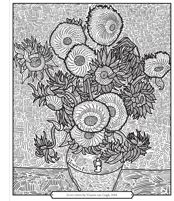 Carte de pictat cu apa "Magic painting book Famous Paintings", Usborne [3]