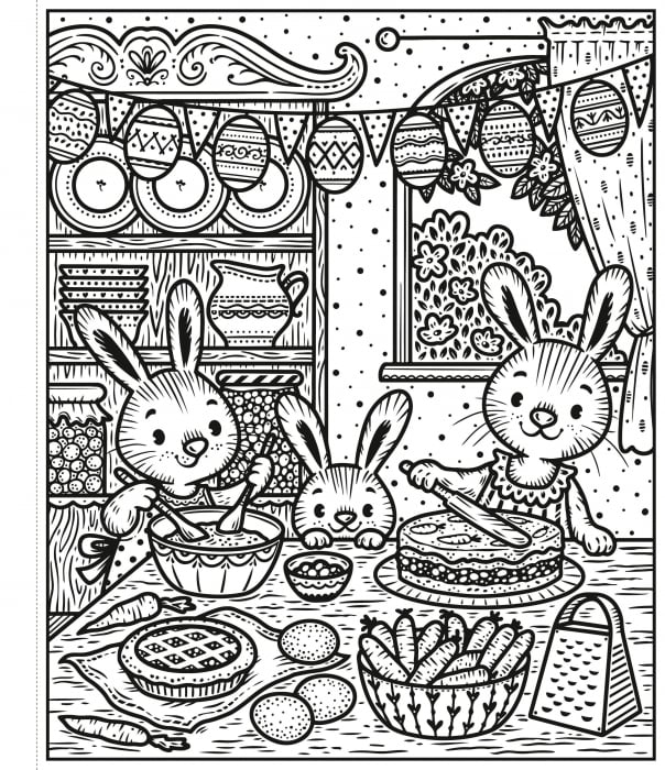 9781801313612 Usborne Easter Magic Painting Book [2]
