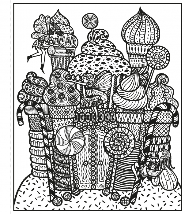 Carte de pictat cu apa "Magic painting book Fairy Palaces", Usborne [4]