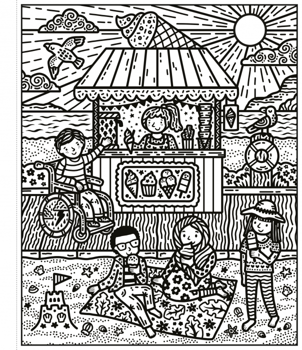 9781805318705 Usborne Seashore Magic Painting Book [2]