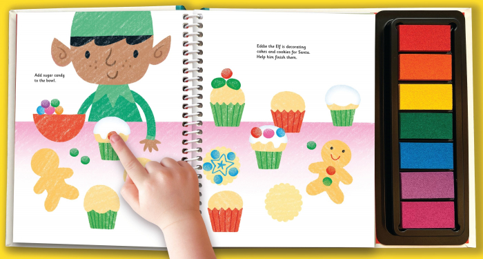 9781805318910 Usborne Fingerprint activities Santa's Workshop [6]
