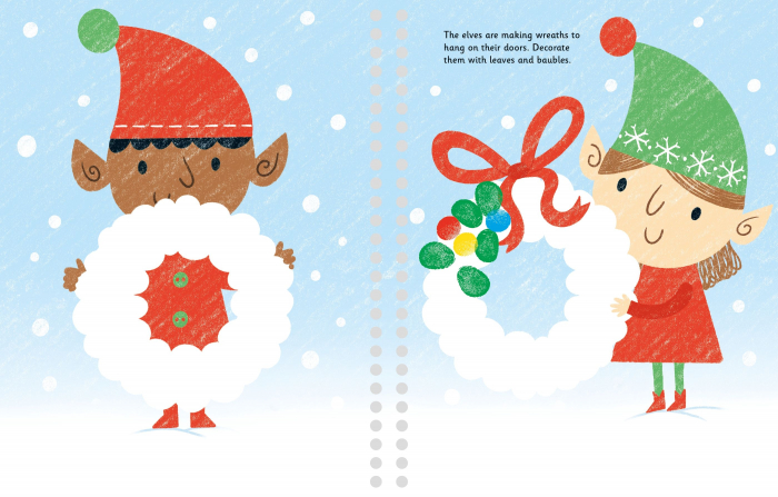 9781805318910 Usborne Fingerprint activities Santa's Workshop [5]