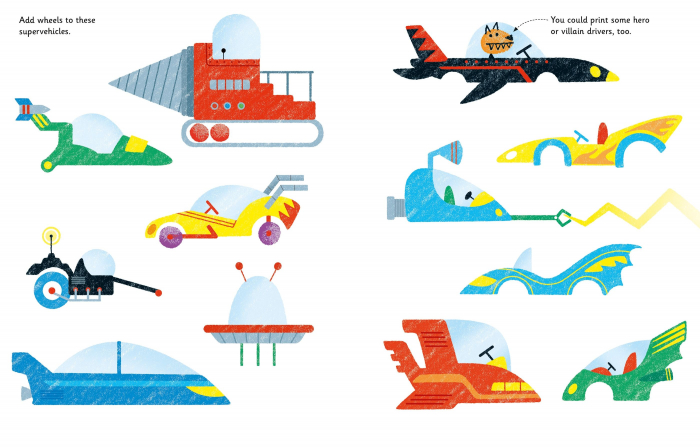 9781474996013 Usborne Fingerprint Activities Superheroes [3]