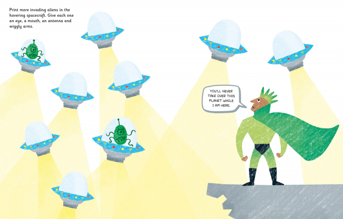 9781474996013 Usborne Fingerprint Activities Superheroes [5]