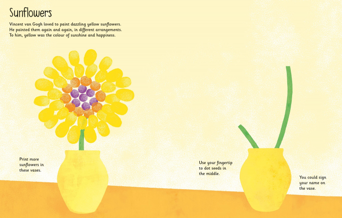 Carte de pictat cu degetele "Fingerprint activities Art", Usborne [3]