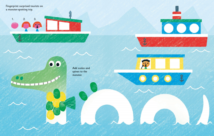 9781474996013 Usborne Fingerprint Activities Monsters [2]