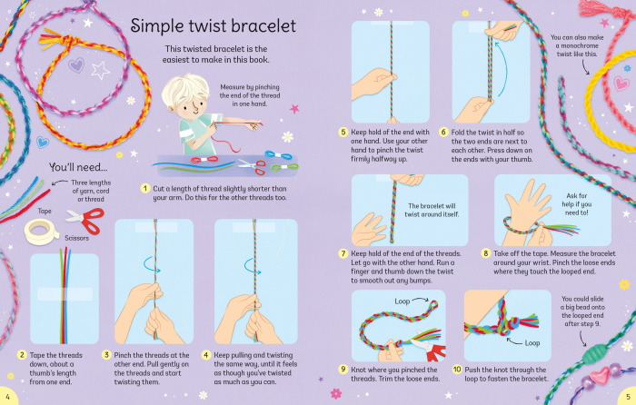 9781836045601 Usborne Friendship Bracelets [6]