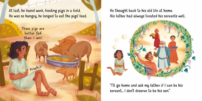 9781836041993 Usborne Little Board Books The Prodigal Son [3]