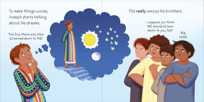9781805311997  Usborne Little Board Books Joseph and his Wonderful Coat [3]