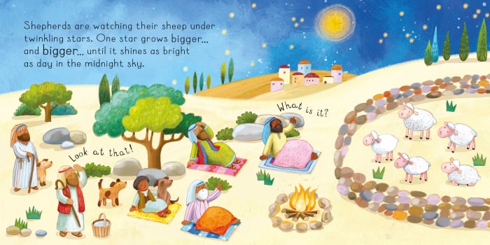 9781801314831 Usborne Little Board Books The Nativity [3]