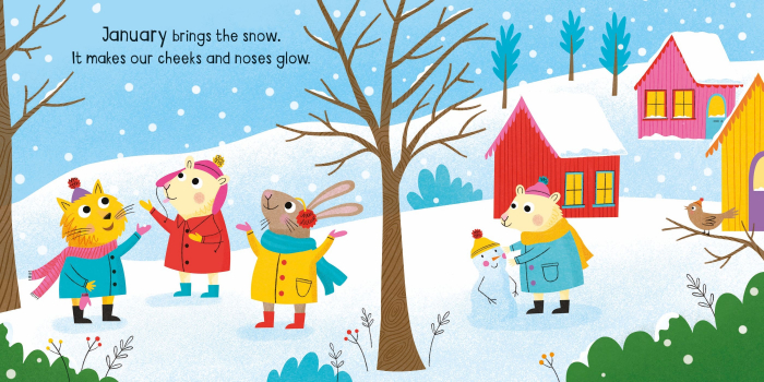 9781803703305 Usborne Little Board Books Months of the Year [2]