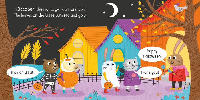 9781803703305 Usborne Little Board Books Months of the Year [4]