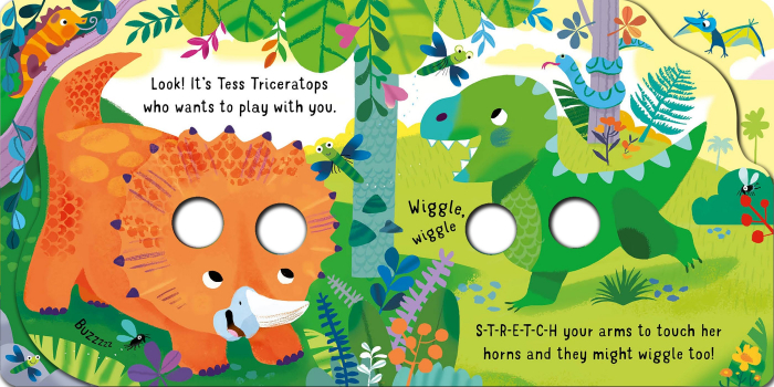 9781805074014 Usborne Fingerwiggly Dinosaurs [3]