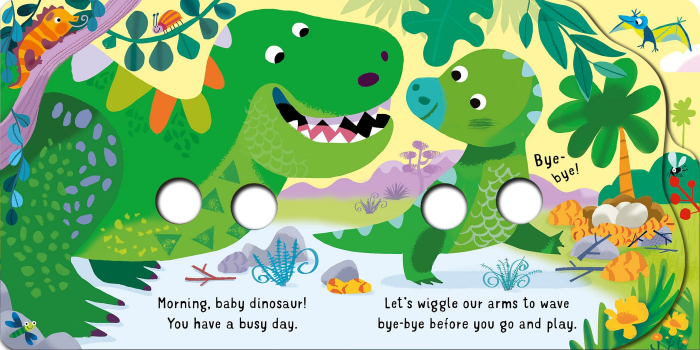 9781805074014 Usborne Fingerwiggly Dinosaurs [2]