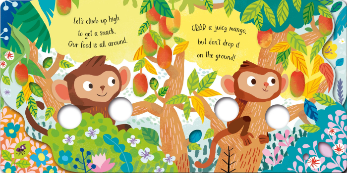 9781474995566 Usborne Fingerwiggly Monkeys  [3]