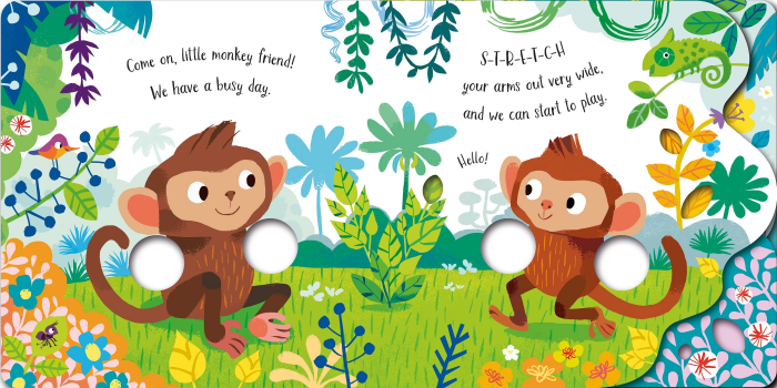 9781474995566 Usborne Fingerwiggly Monkeys  [2]