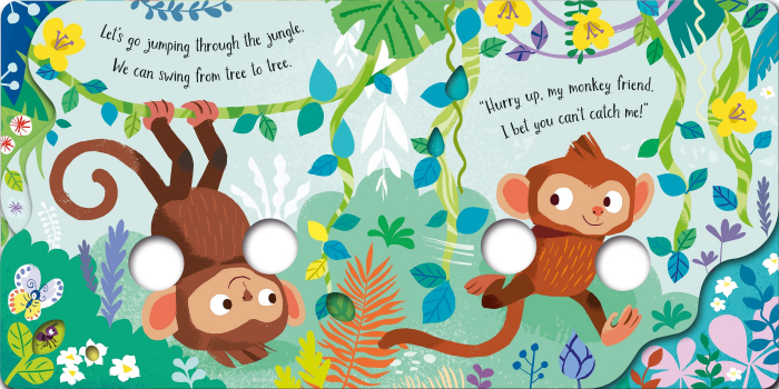 9781474995566 Usborne Fingerwiggly Monkeys  [4]