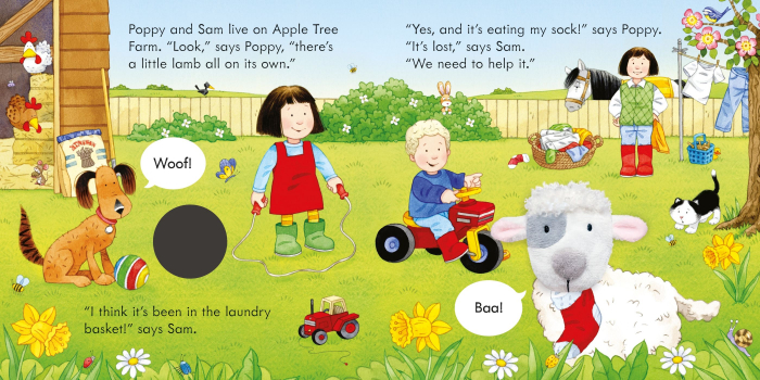 9781474981354 Usborne Poppy and Sam and the Lamb [4]
