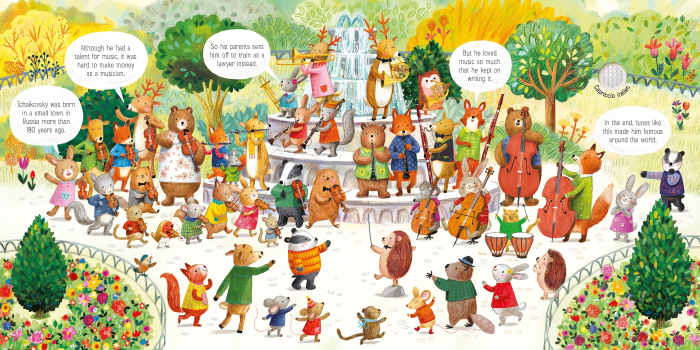 9781801319256 Usborne The Animal Orchestra Plays Tchaikovsky [3]