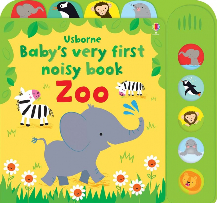 9781409597117 Usborne Baby's Very First Noisy Book Zoo [1]