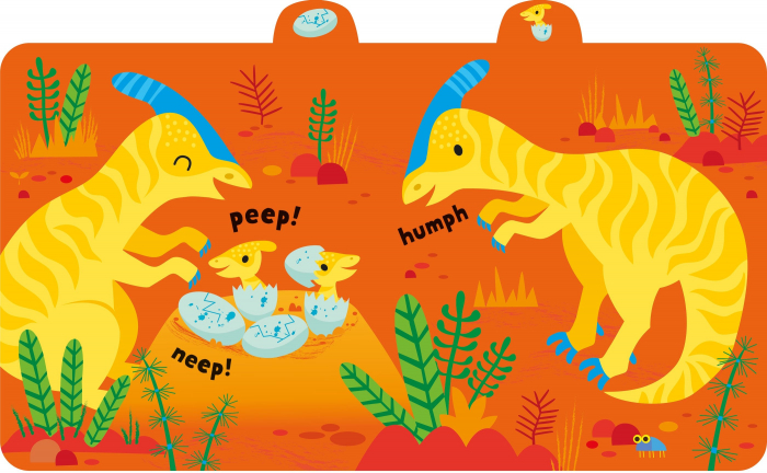 9781474999113 Usborne Baby's Very First Noisy Book Dinosaurs [4]