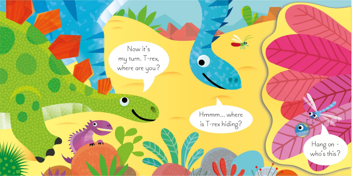 9781474995672 Usborne Play Hide & Seek with the Dinosaurs [3]