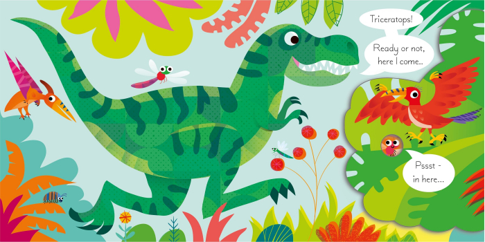 9781474995672 Usborne Play Hide & Seek with the Dinosaurs [4]