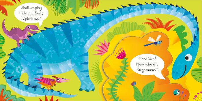 9781474995672 Usborne Play Hide & Seek with the Dinosaurs [2]