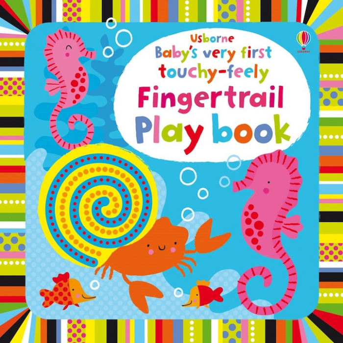 9781409581536 Usborne Baby's Very First Touchy-Feely Fingertrail Playbook [1]