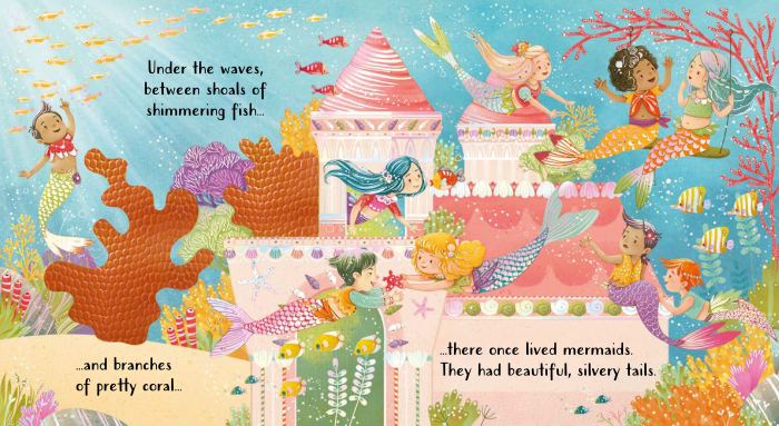 9781805079729 Usborne Touchy-Feely Sparkly Mermaids [2]