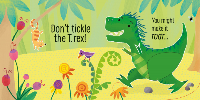 9781801313216 Usborne Don't tickle the T. rex [2]