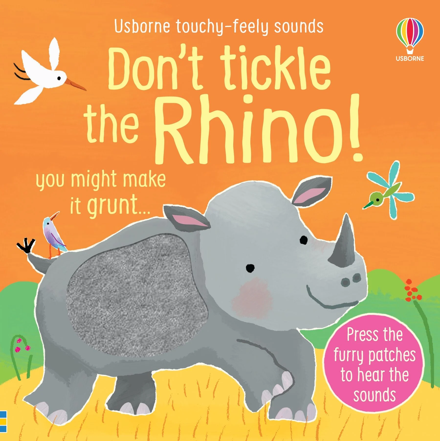 9781805312574 Usborne Don't tickle the Rhino! [1]