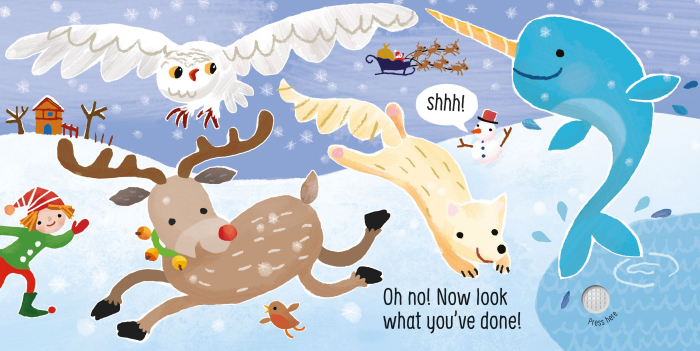 9781801314213 Usborne Don't tickle the Reindeer [6]