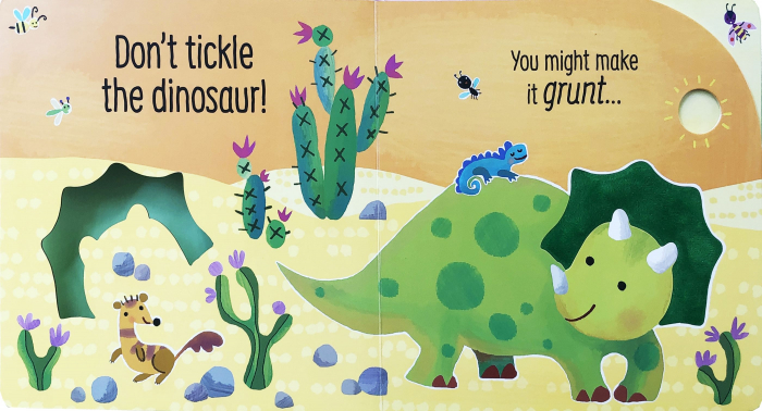 9781474976763 Usborne Don't tickle the Dinosaur [4]