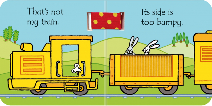 9781805072553 Usborne That's not my train...buggy book [4]