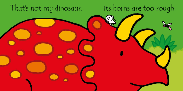 9781474989107 Usborne SET That's not my dinosaur book & toy [4]