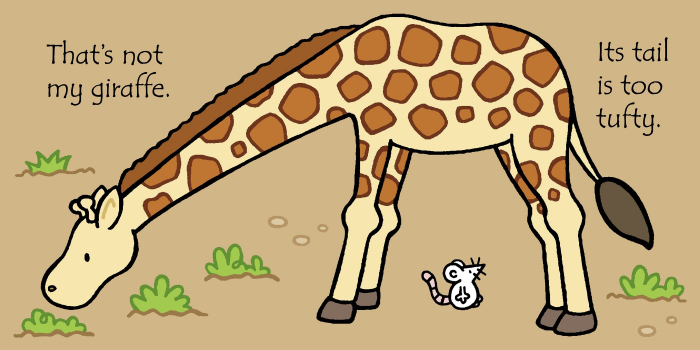 9781474945554 Usborne That's not my giraffe [4]