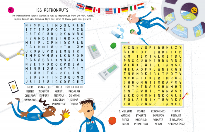 9781803701820 Usborne 100 Children's Wordsearches: Space [4]
