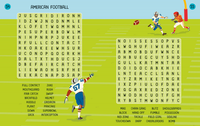 9781803701813 Usborne 100 Children's Wordsearches: Sports [2]