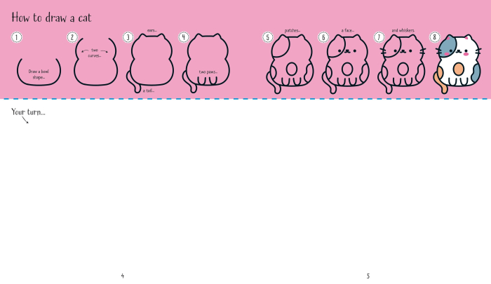 9781836044642 Usborne Step-by-Step Drawing Cute Things [4]