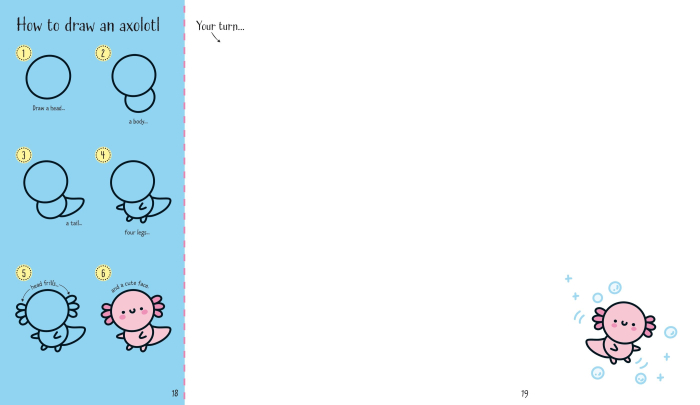 9781836044642 Usborne Step-by-Step Drawing Cute Things [6]