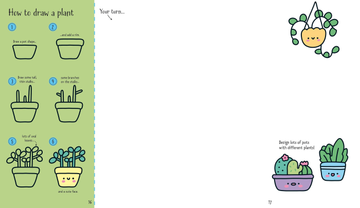 9781836044642 Usborne Step-by-Step Drawing Cute Things [5]