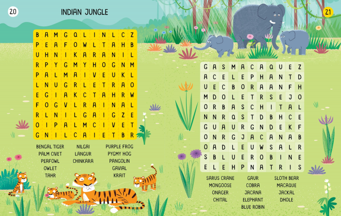 9781801312073 Usborne 100 Children's Wordsearches: Animals [2]